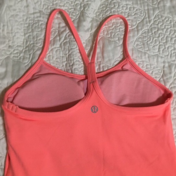 Lululemon athletica orange tank!