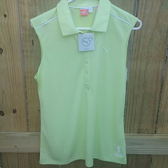 Puma Sleeveless Golf Drift Shirt