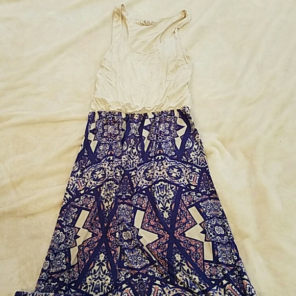 Pink Rose Maxi Dress Medium