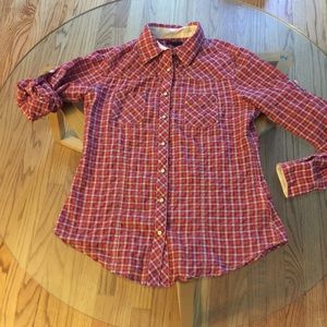 Plaid cowgirl shirt