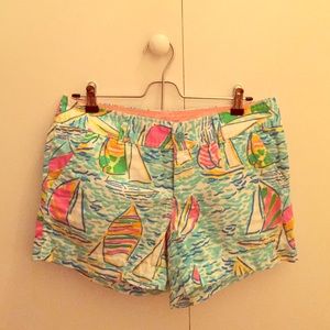 Lilly Pulitzer Callahan Shorts You Gotta Regatta