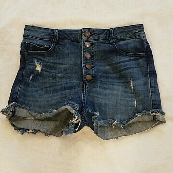 Refuge High Waisted Shorts 6