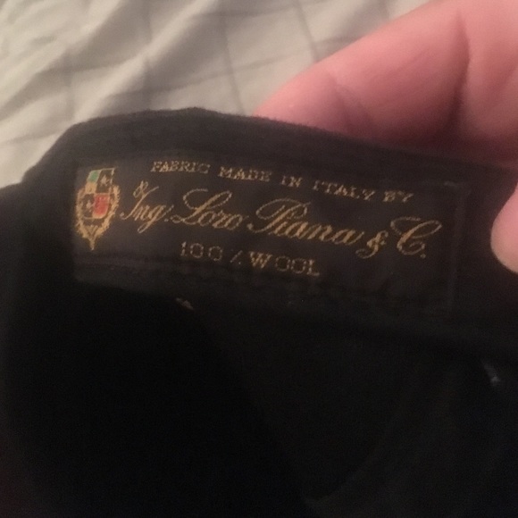 Supreme burgendy Loro piana 5 panel - Picture 4 of 4