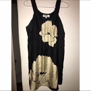 Tibi sleeveless silk dress