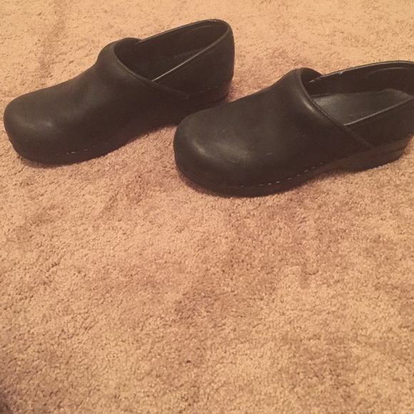 Black clogs