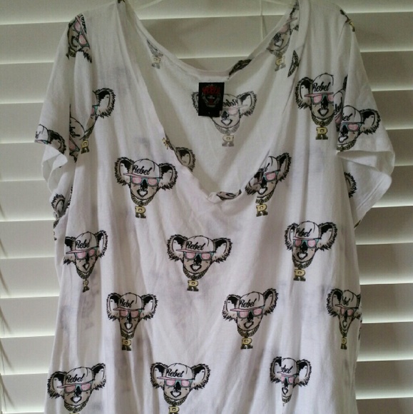 Torrid koala tee sz 1 euc