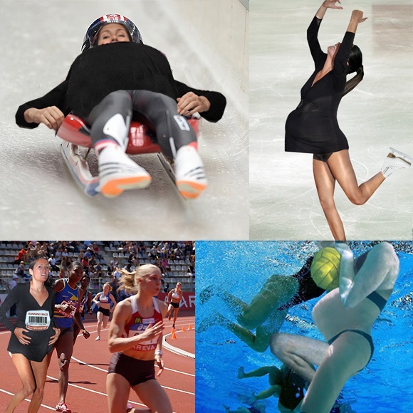 "Gold Medal Baby" Peplum Maternity Top - Picture 2 of 4