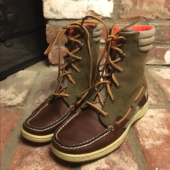SPERRY top spider Women's Hiker Fish boots size 7