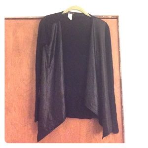Faux leather/Tank overlay
