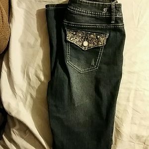 Absolutely Famous bootcut size 12 embellished