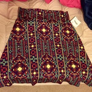 LuLaRoe Azure skirt