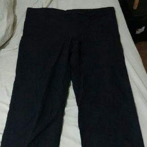 Black scrubs pants