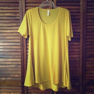 Lularoe Perfect T NWOT Mustard Medium