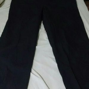 Black scrubs pants
