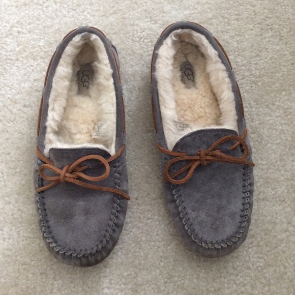 UGG moccasins - gray