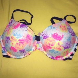 Floral Victoria's Secret PINK bra