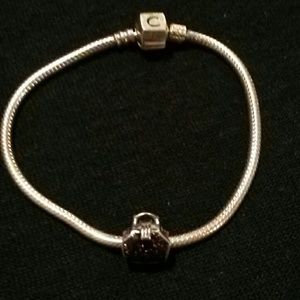 Chamilia bracelet & purse charm