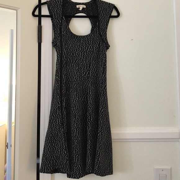 SILENCE + NOISE BLUE/GREY DRESS