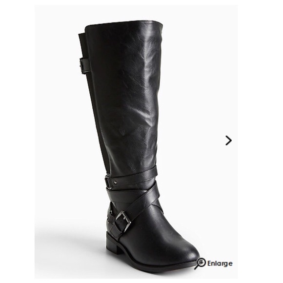 Torrid fall winter rain boots size 9W