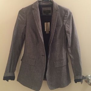 J.Crew chambray blazer