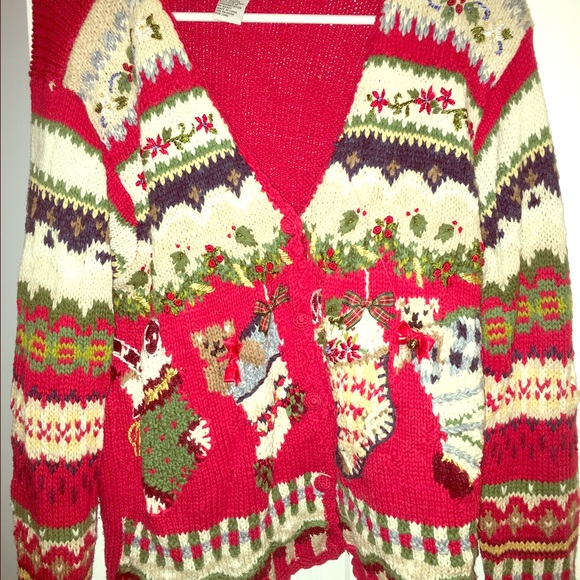 Vintage Grandma Christmas Sweater