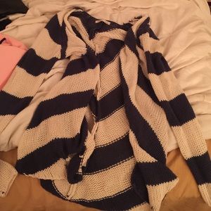 Striped cardigan
