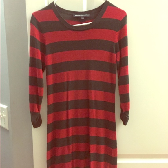 Striped Sweater Dress