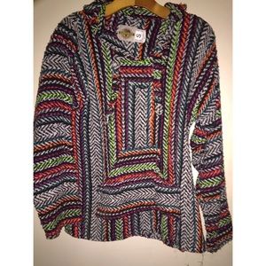 Unisex woven pullover