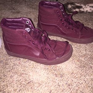 Maroon Sk8-Highs