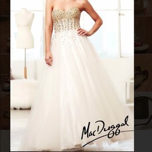 Mac Duggal gown
