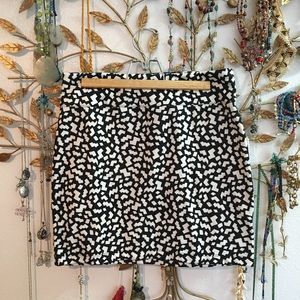 Awesome black white skirt