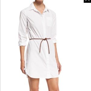 Splendid White Shirt Dress