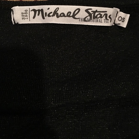 Michael Stars black shirt - Picture 3 of 4