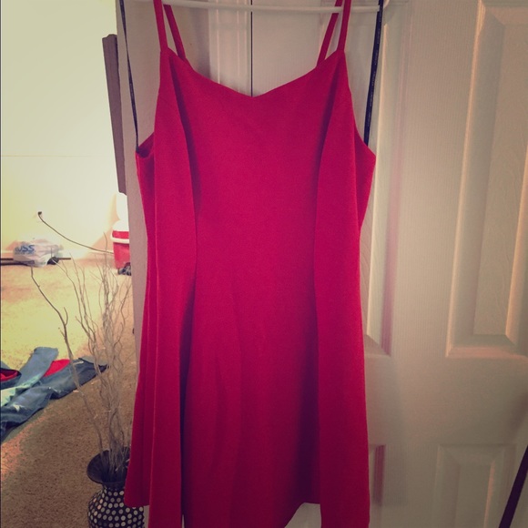 Red dress