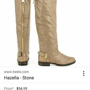 WANTED justfab boots NOT FOR SALE hazella