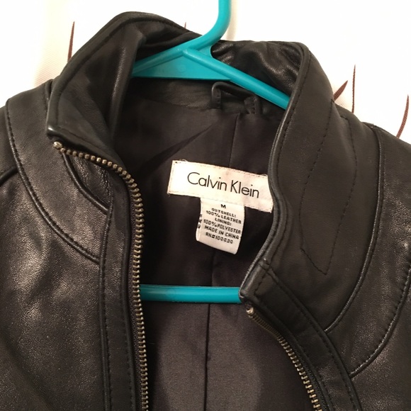 Motorcycle Black Leather Jacket