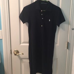 Ralph Lauren Sport Navy Blue Polo Dress