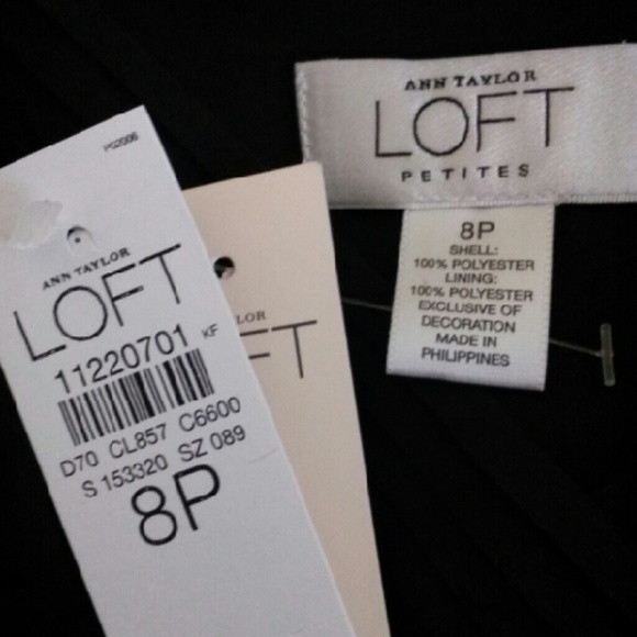 Ann Taylor Loft Black Dress - Picture 4 of 4