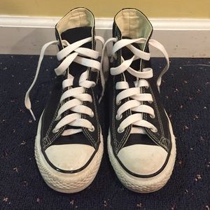 Black High Top Converse