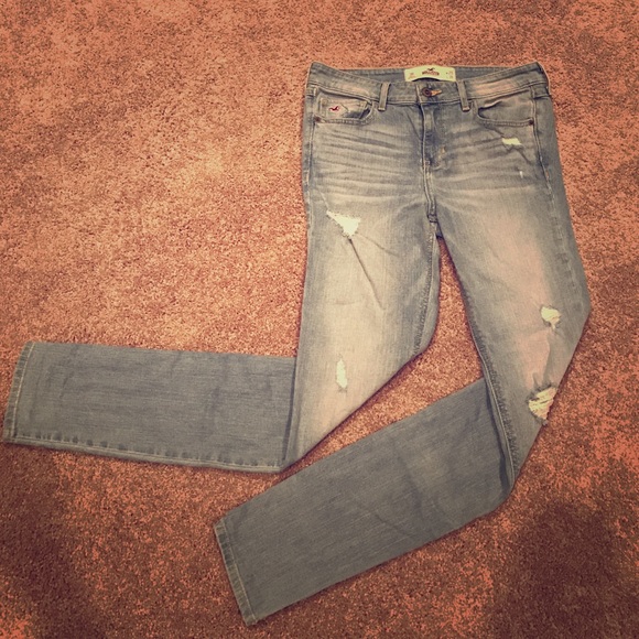 Hollister Distressed Skinny Jeans