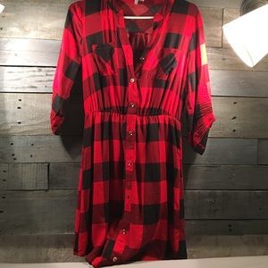 Plaid Dress