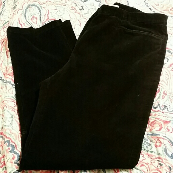 Jones Sport Black Corduroy slacks