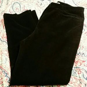 Jones Sport Black Corduroy slacks