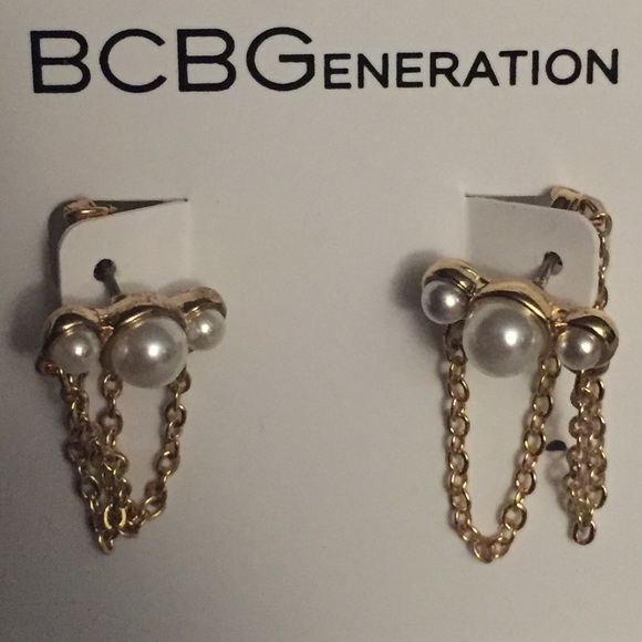 BCBG earrings. NWT.