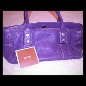 Michael Kors purple purse