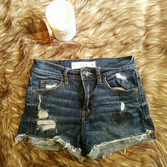 Denim Abercrombie & Fitch Shorts