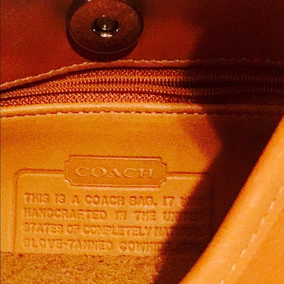 Coach brown leather bag - Picture 3 of 3