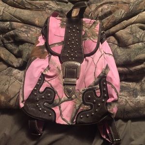 Real Tree Backpack Purse