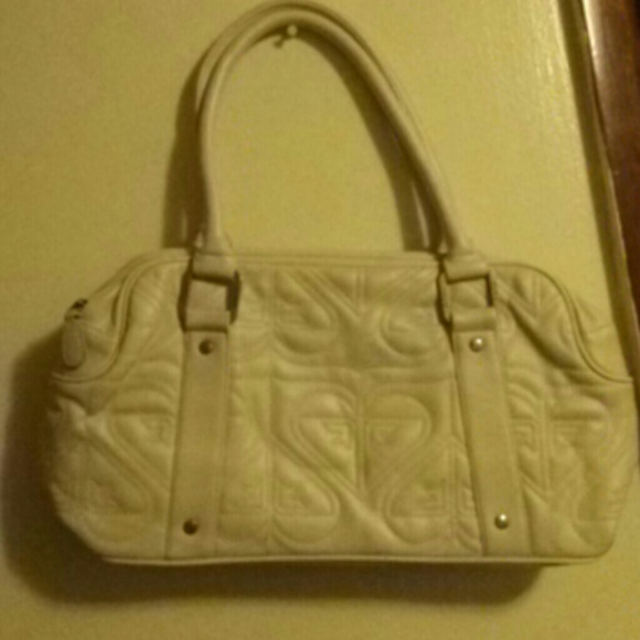 White Roxy purse