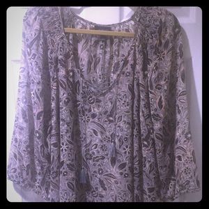 Lane Bryant Boho style blouse